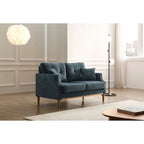 Loveseat With Waterproof Fabric, USB Charge