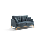 Loveseat With Waterproof Fabric, USB Charge