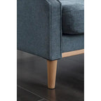 Loveseat With Waterproof Fabric, USB Charge