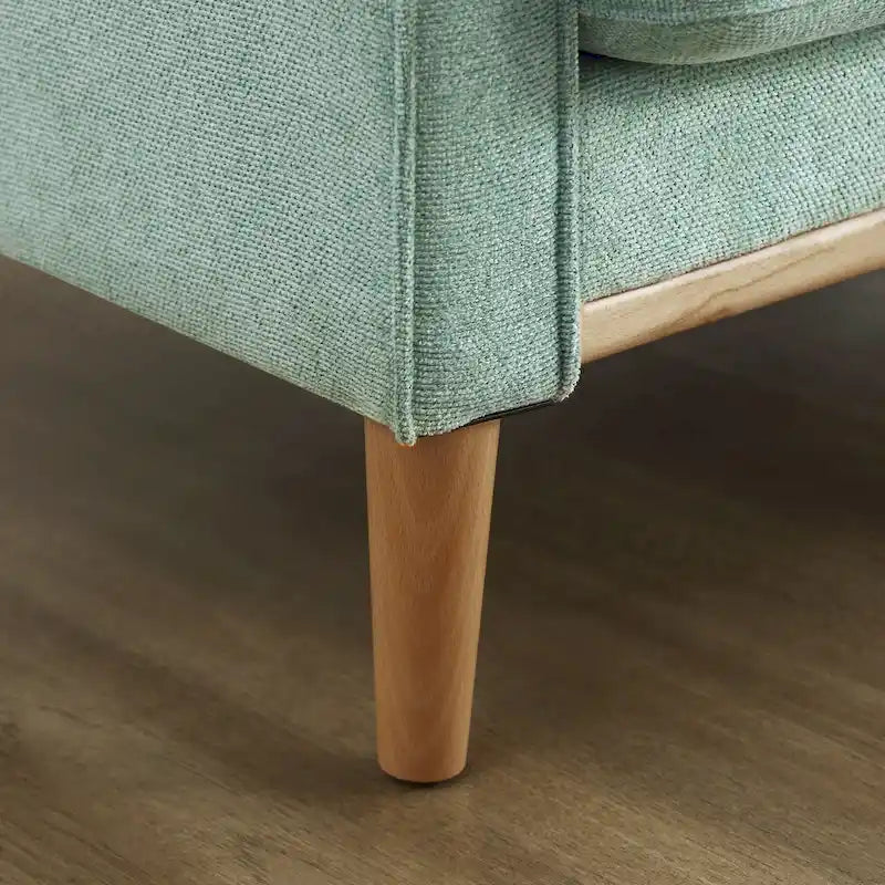 Loveseat With Waterproof Fabric, USB Charge