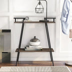 Russell Urban 31-inch Metal Two-tier Console Table