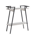 Russell Urban 31-inch Metal Two-tier Console Table