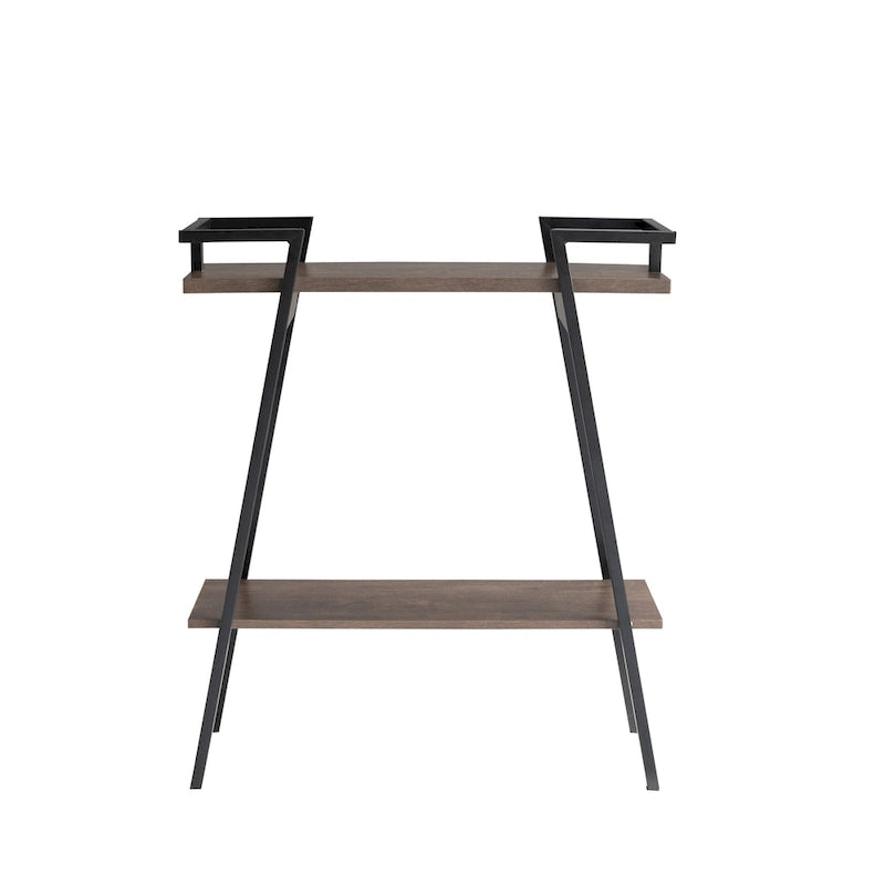 Russell Urban 31-inch Metal Two-tier Console Table