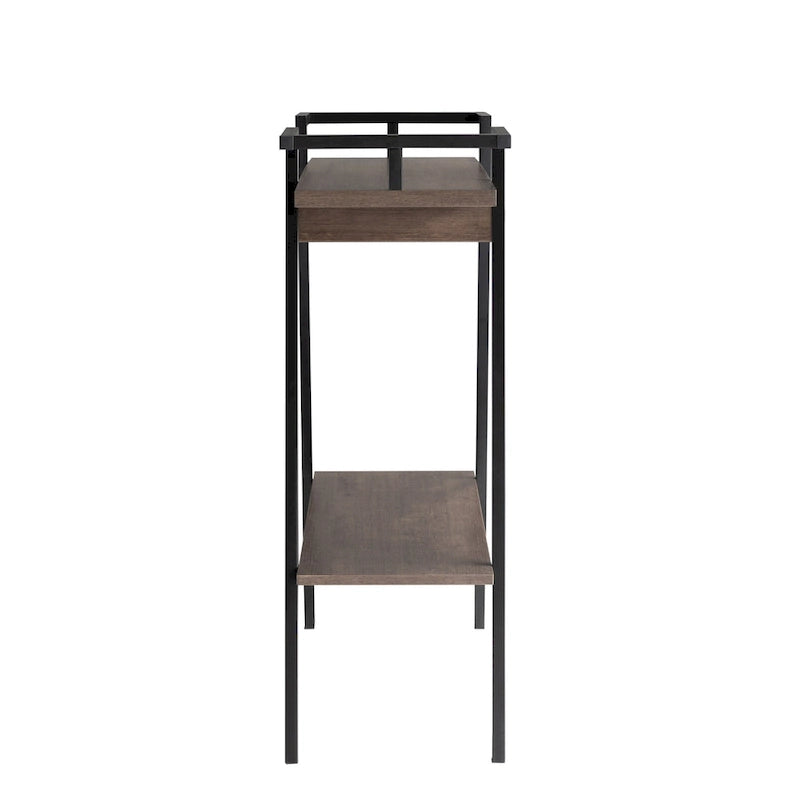 Russell Urban 31-inch Metal Two-tier Console Table