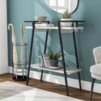 Russell Urban 31-inch Metal Two-tier Console Table