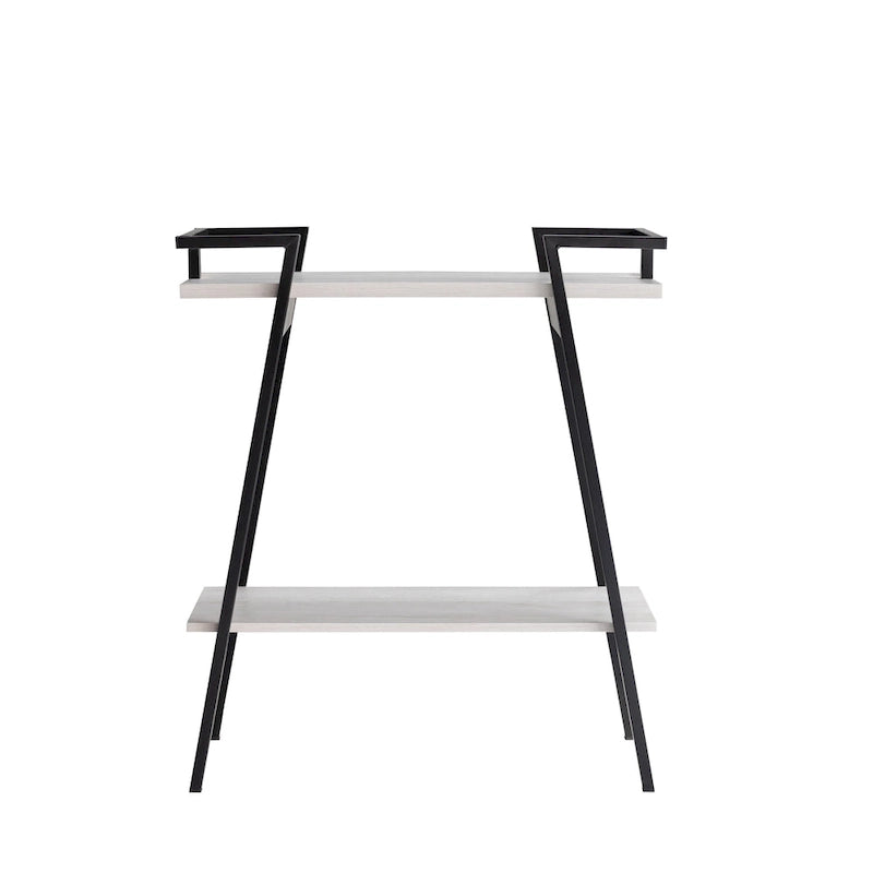 Russell Urban 31-inch Metal Two-tier Console Table