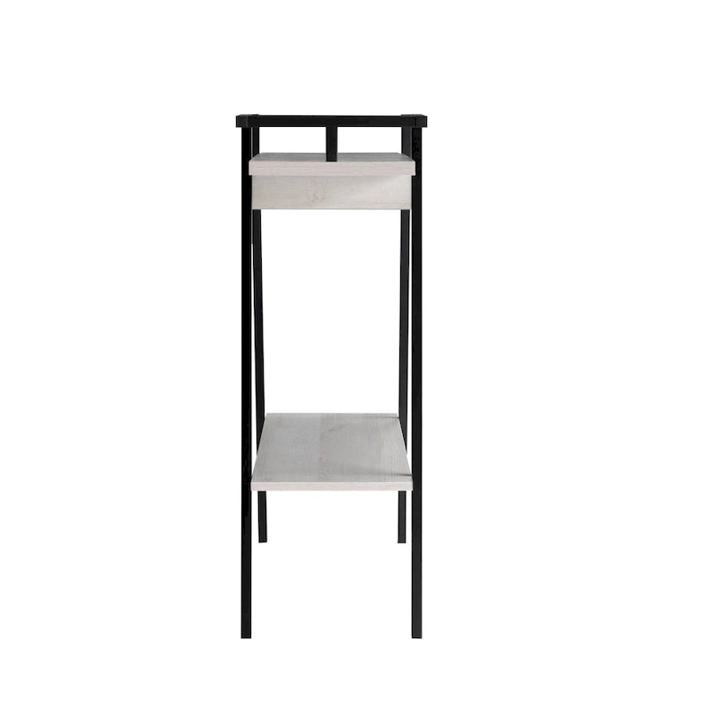 Russell Urban 31-inch Metal Two-tier Console Table