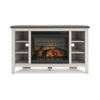 Signature Design by Ashley Arlenbry 48 Corner TV Stand with Electric Fireplace - 48W x 15.75D x 28.5H