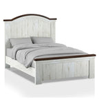 Ynez Farmhouse White Pine 3-Piece Panel Bedroom Set with USB Port by Furniture of America