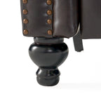 Walder Contemporary Tufted Recliner with Nailhead Trim by Christopher Knight Home