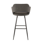 Carson Carrington Vallen Faux Leather Bar Stools (Set of 2) - N/A