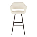 Carson Carrington Vallen Faux Leather Bar Stools (Set of 2) - N/A