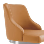 Velvet/Faux Leather Barstool, Counter Height Stools Set of 3 - 18.9W x 20.5D x 36.6H