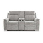Signature Design by Ashley Barnsana Power Reclining Loveseat with Console