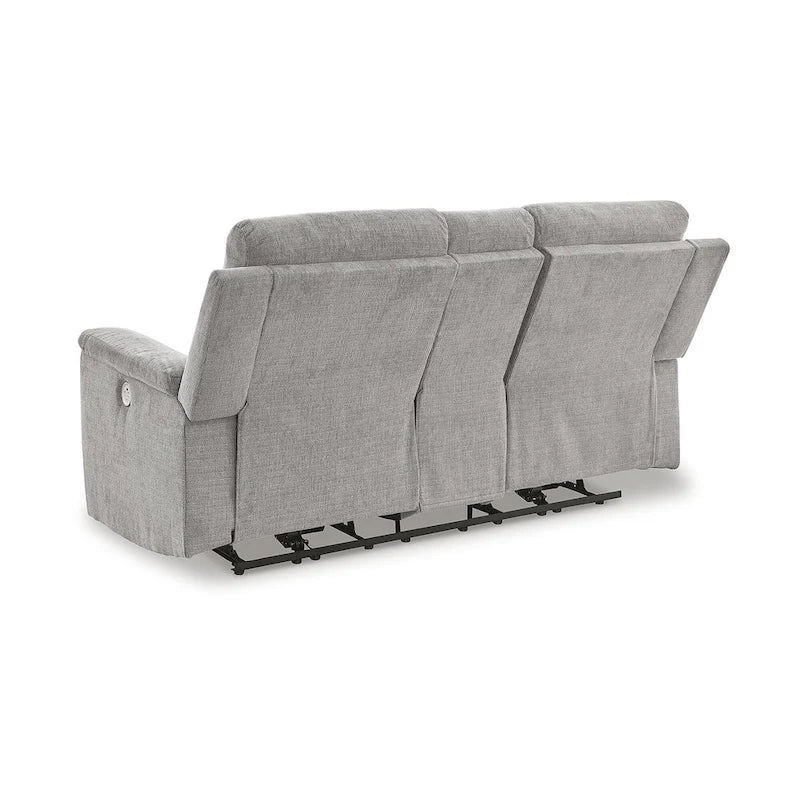 Signature Design by Ashley Barnsana Power Reclining Loveseat with Console