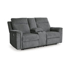 Signature Design by Ashley Barnsana Power Reclining Loveseat with Console