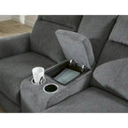 Signature Design by Ashley Barnsana Power Reclining Loveseat with Console