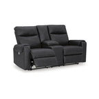 Signature Design by Ashley Barnsana Power Reclining Loveseat with Console