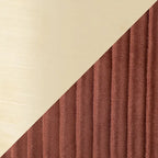 Silver Orchid Corday Contemporary Pleated Nesting Ottoman Set