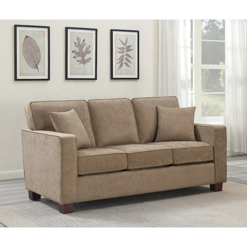 Copper Grove Sagarejo Sleek Contemporary 3-seat Sofa