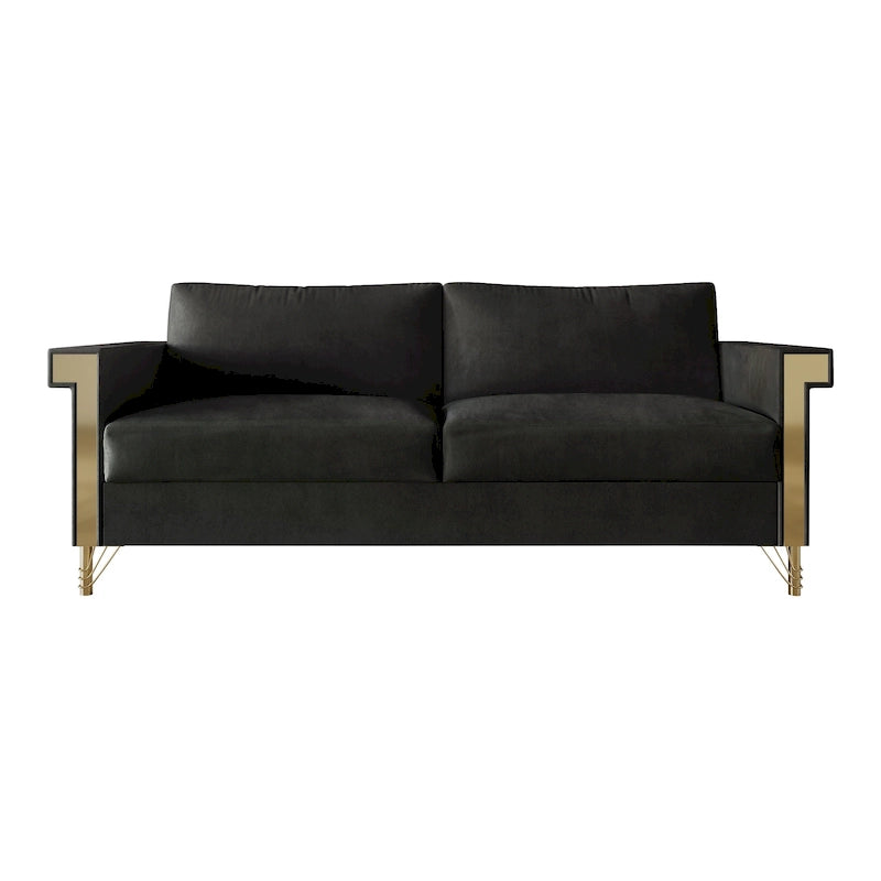 CraftPorch Luxurious Velvet Upholstered Sofa