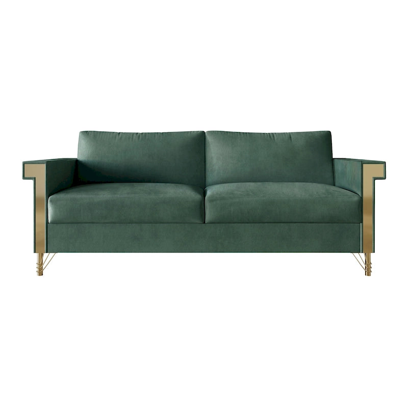 CraftPorch Luxurious Velvet Upholstered Sofa