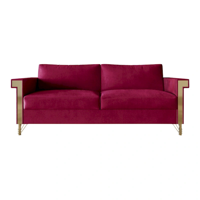 CraftPorch Luxurious Velvet Upholstered Sofa