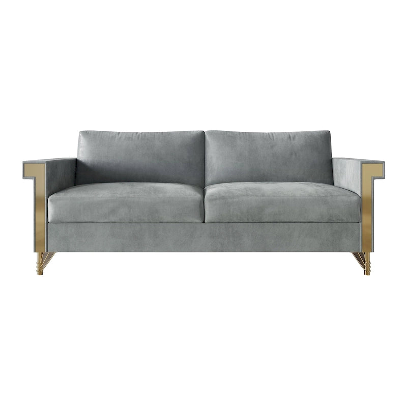 CraftPorch Luxurious Velvet Upholstered Sofa