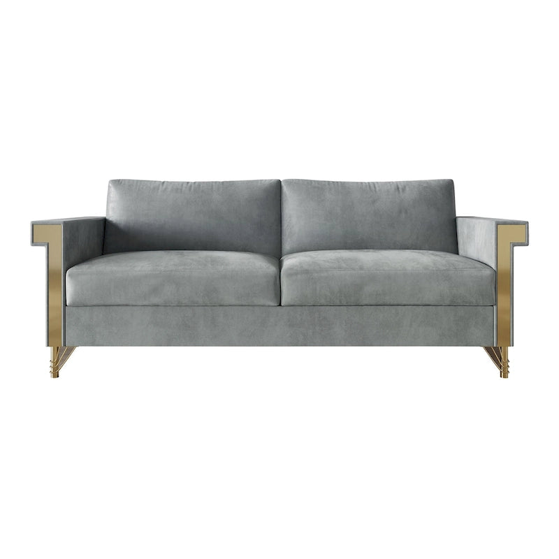 CraftPorch Luxurious Velvet Upholstered Sofa