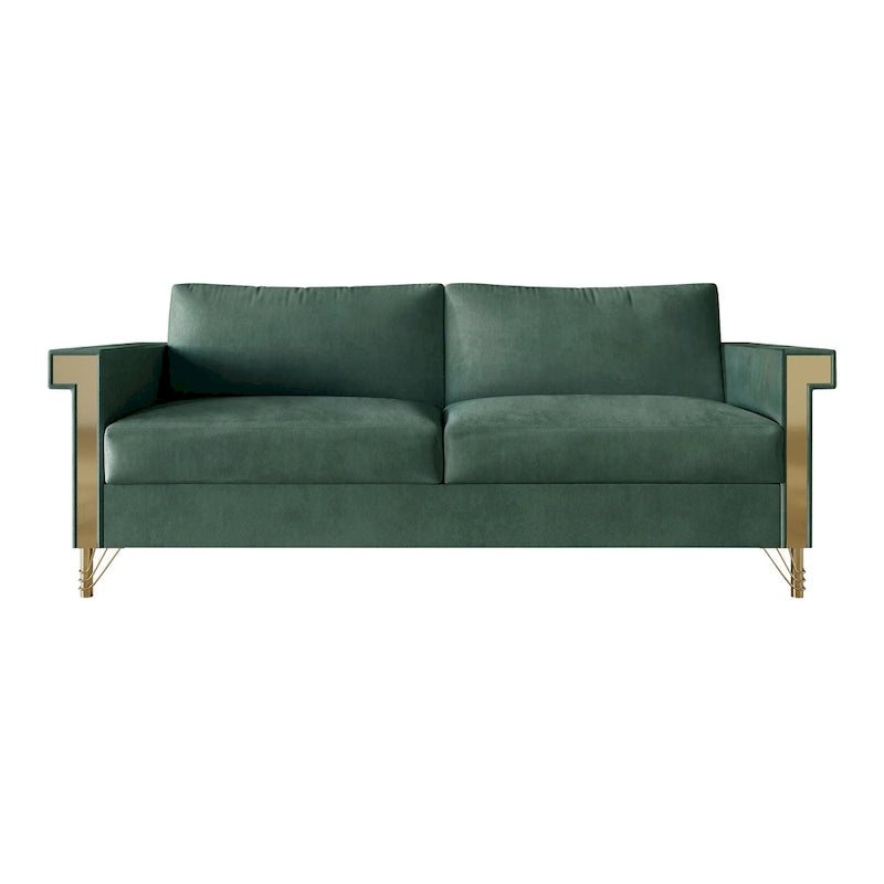 CraftPorch Luxurious Velvet Upholstered Sofa