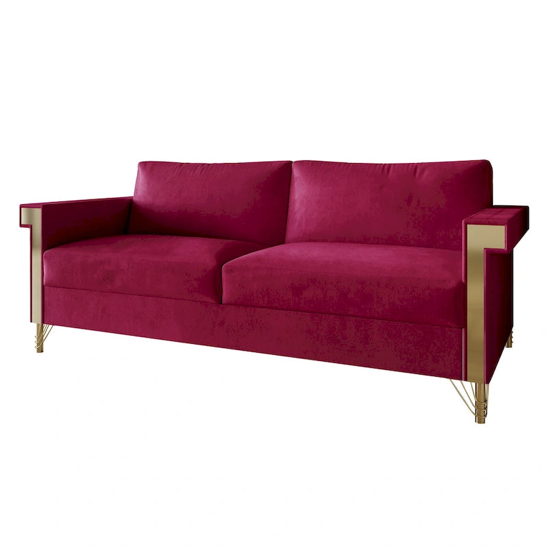 CraftPorch Luxurious Velvet Upholstered Sofa