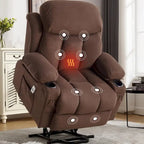 Power Lift Chairs Recliners, Heat & Massage, USB Port, Remote Control