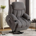 Power Lift Chairs Recliners, Heat & Massage, USB Port, Remote Control