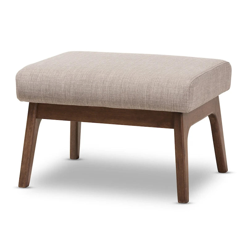 Mid-Century Ottoman by Baxton Studio