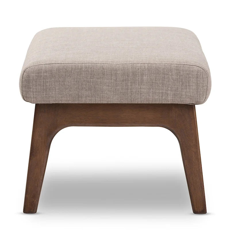 Mid-Century Ottoman by Baxton Studio