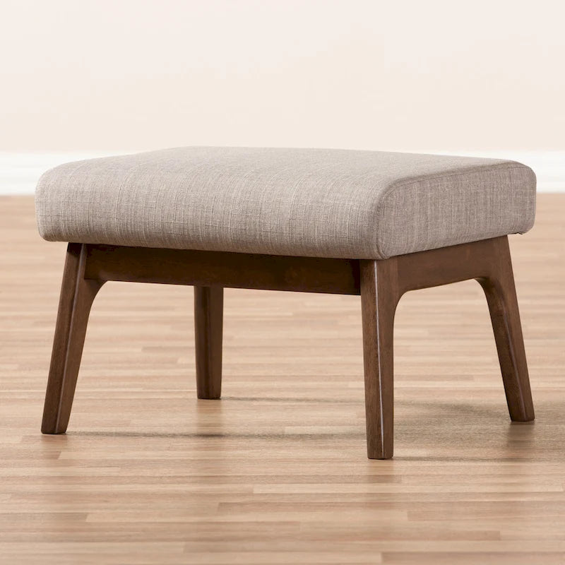 Mid-Century Ottoman by Baxton Studio