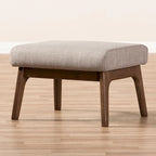 Mid-Century Ottoman by Baxton Studio