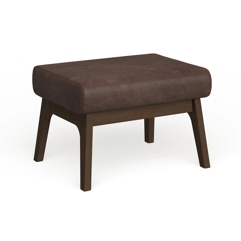 Mid-Century Ottoman by Baxton Studio