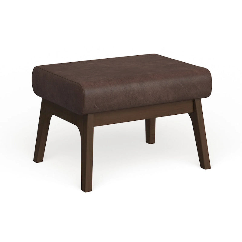 Mid-Century Ottoman by Baxton Studio