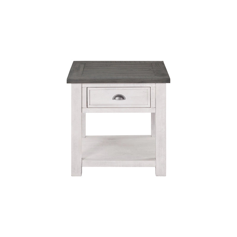 The Gray Barn Downington Solid Wood End Table