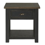 The Gray Barn Downington Solid Wood End Table