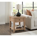 The Gray Barn Downington Solid Wood End Table