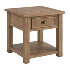 The Gray Barn Downington Solid Wood End Table