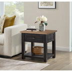 The Gray Barn Downington Solid Wood End Table