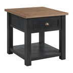 The Gray Barn Downington Solid Wood End Table