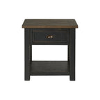 The Gray Barn Downington Solid Wood End Table