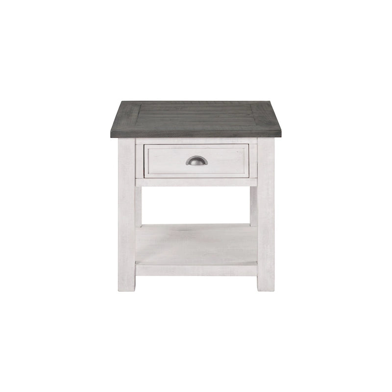 The Gray Barn Downington Solid Wood End Table