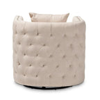 Contemporary Fabric Swivel Chair