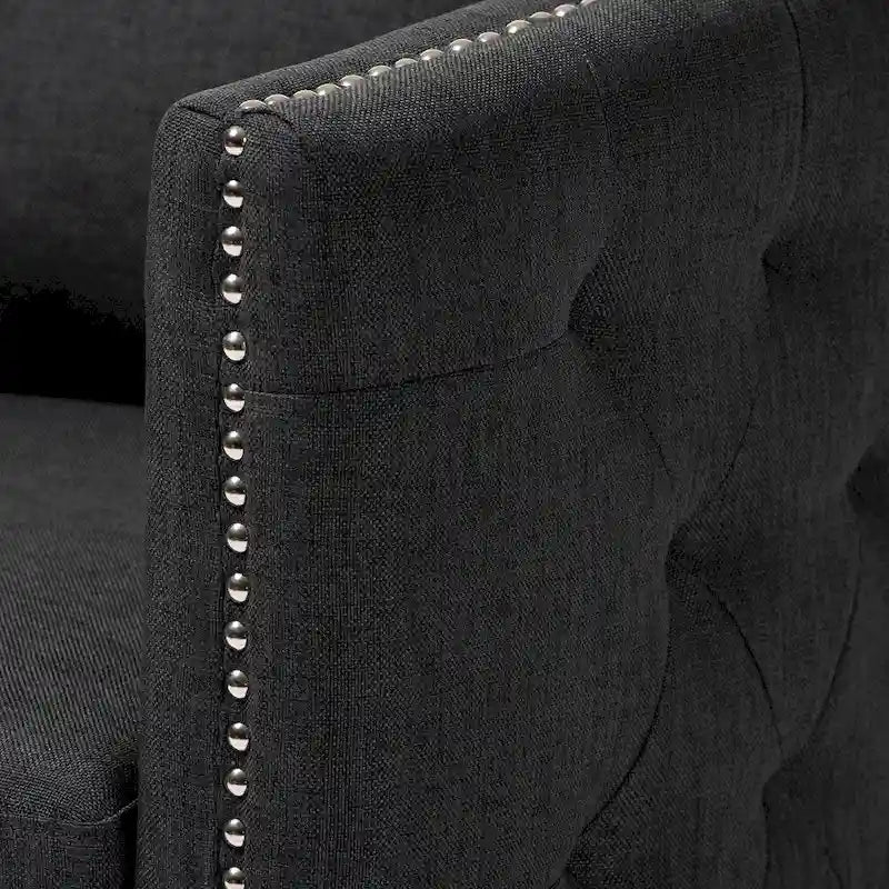 Contemporary Fabric Swivel Chair