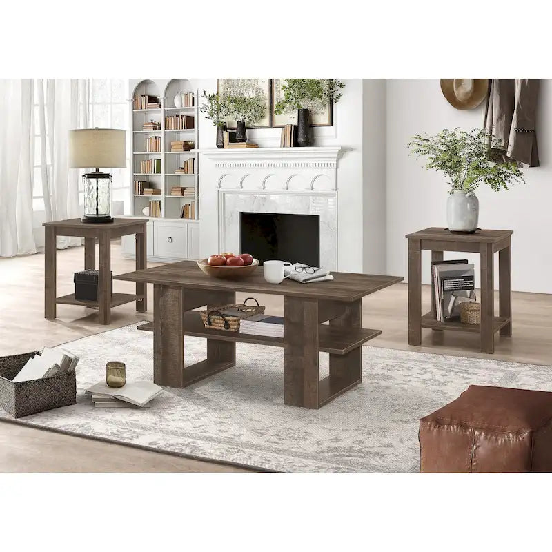 Beverly 3 pieces Coffee Table Set
